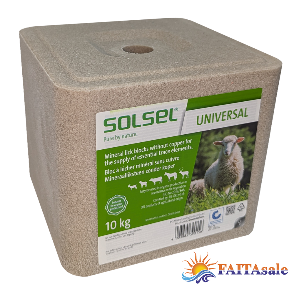 Blocco Minerale 'Solsel Universal' Kg10 - Faitasale S.r.l.